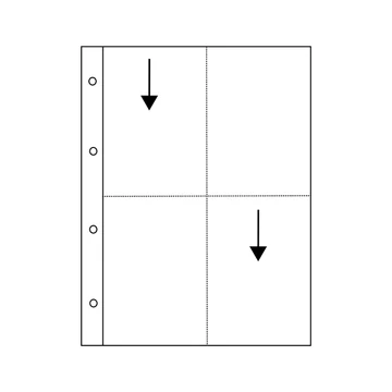 Polipropilén lefűzhető tasak, PANORAMA - 10x15 / A6