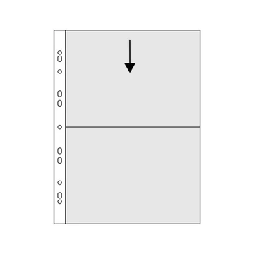 Polipropilén lefűzhető tasak, PANORAMA - DIN A5