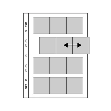Polipropilén lefűzhető tasak, PANORAMA - ROLLFILM 6X7