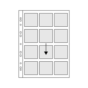 Polipropilén lefűzhető tasak, PANORAMA - ROLLFILM 6X6