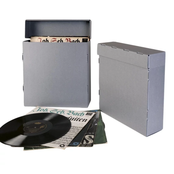 Archival box for vinyl records