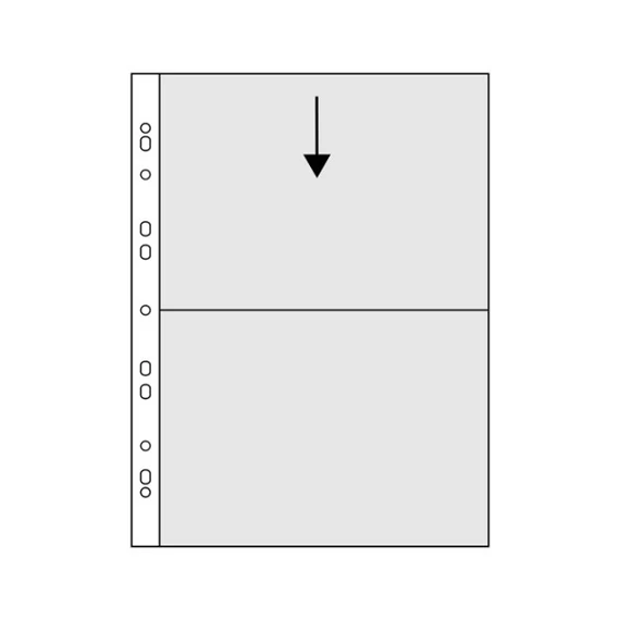Polipropilén lefűzhető tasak, PANORAMA - DIN A5