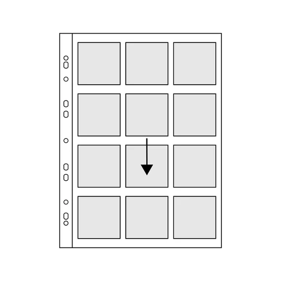 Polipropilén lefűzhető tasak, PANORAMA - ROLLFILM 6X6